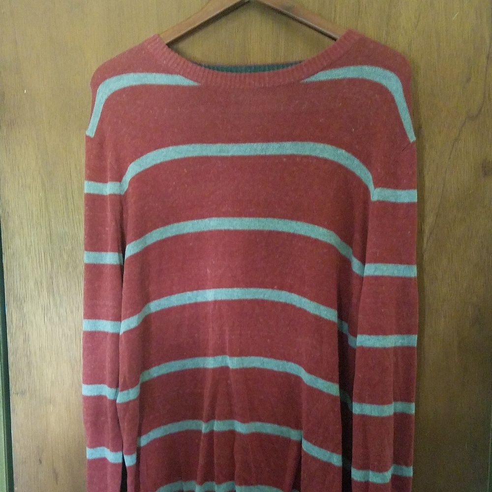 Striped Red Sweater - Urban Pipeline - Picture 1 of 2